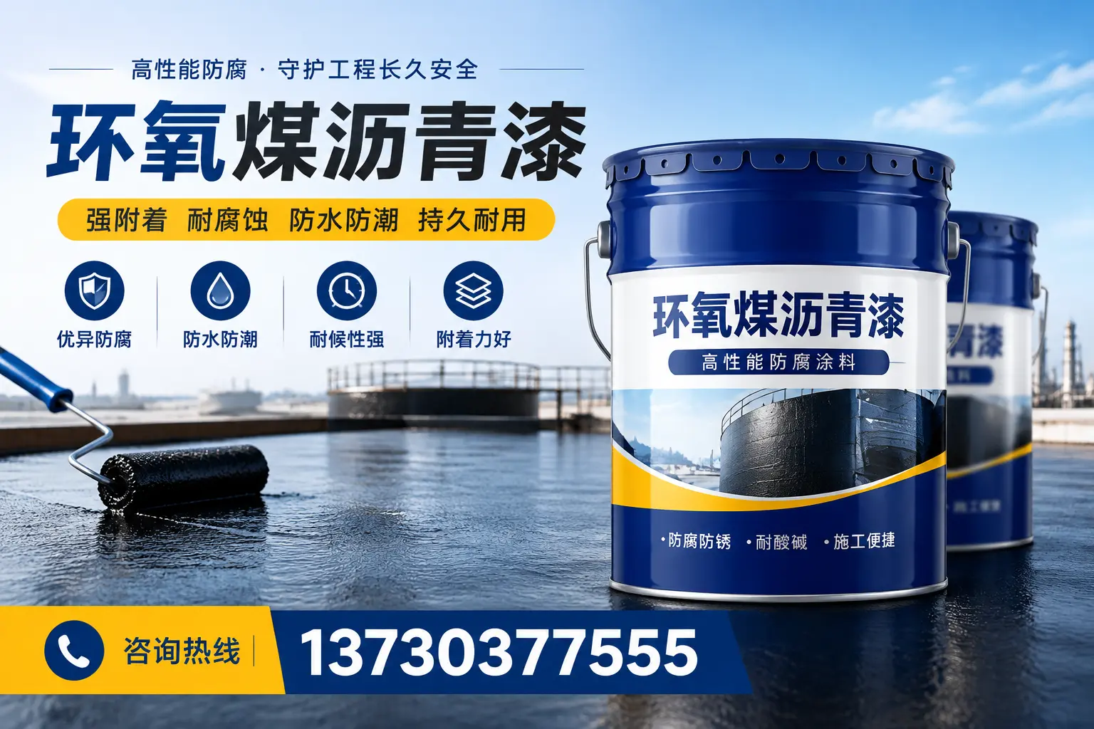 如何判断环氧煤沥青漆的质量?黑河消费者指南